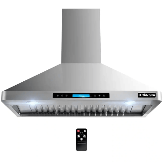 JANSKA 36 Inch Wall Mount Range Hood 870 CFM