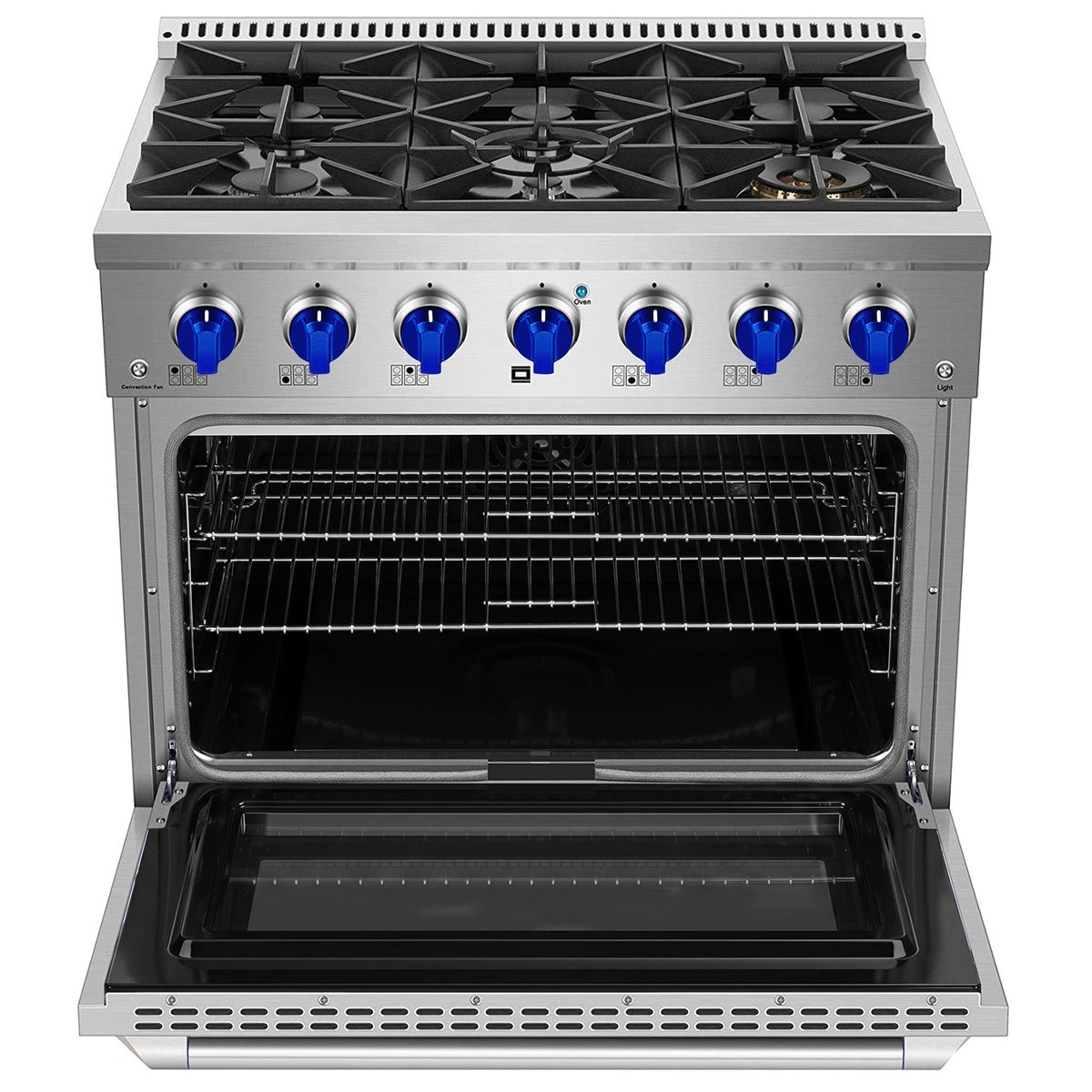 JANSKA 36 Inch 6-Burner LP Gas Range