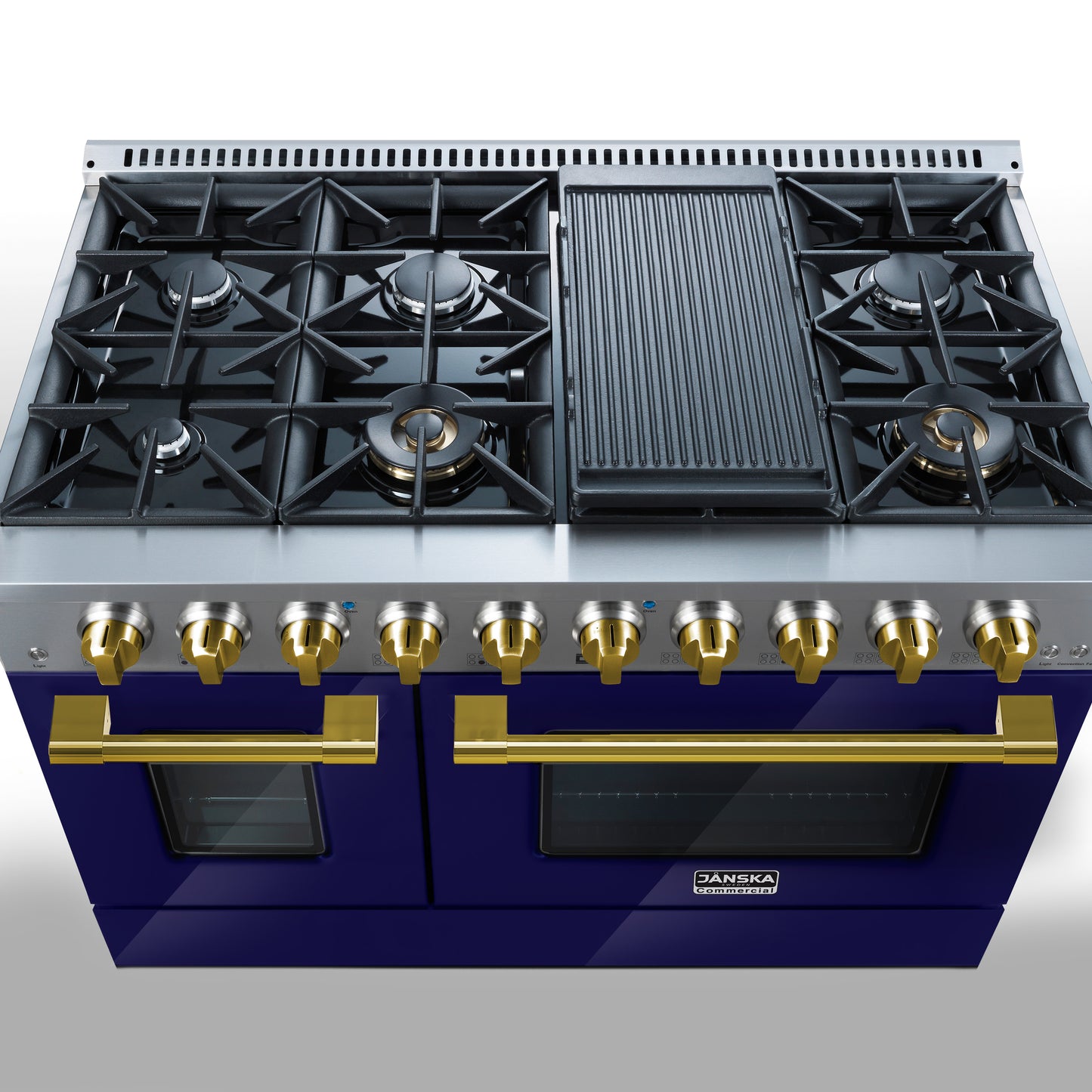 JANSKA 48 Inch Professional 8-Burner Gas Range