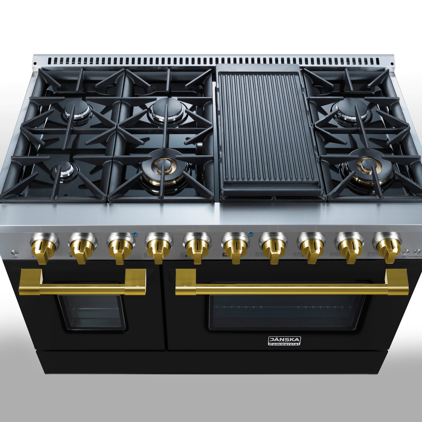 JANSKA 48 Inch Professional 8-Burner Gas Range