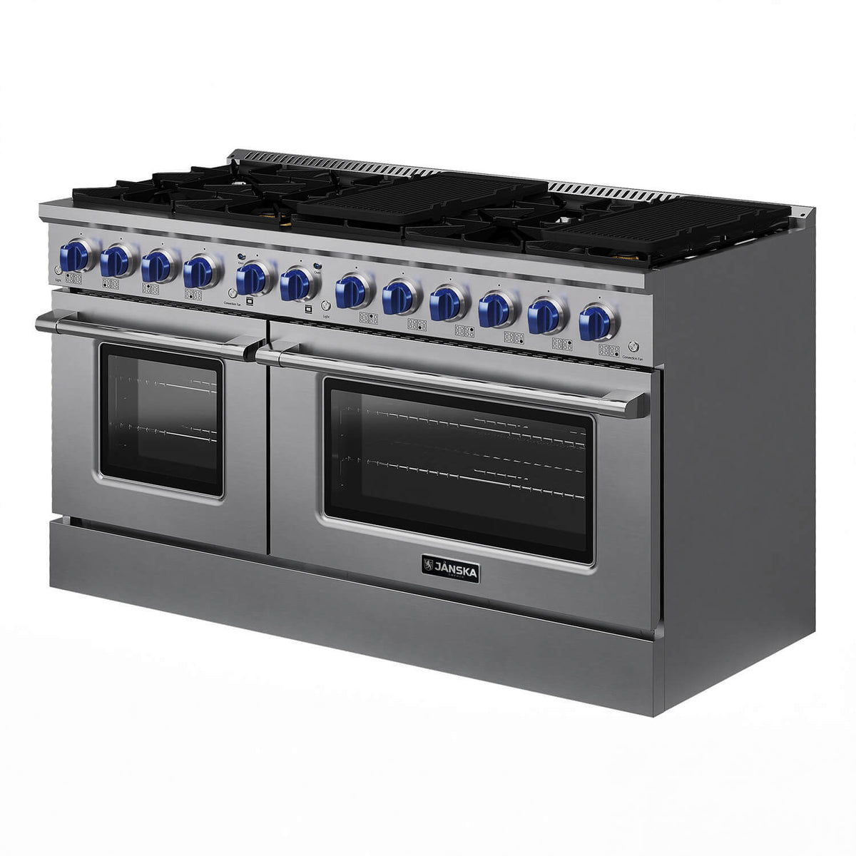 JANSKA 60 Inch Professional 10-Burner Gas Range