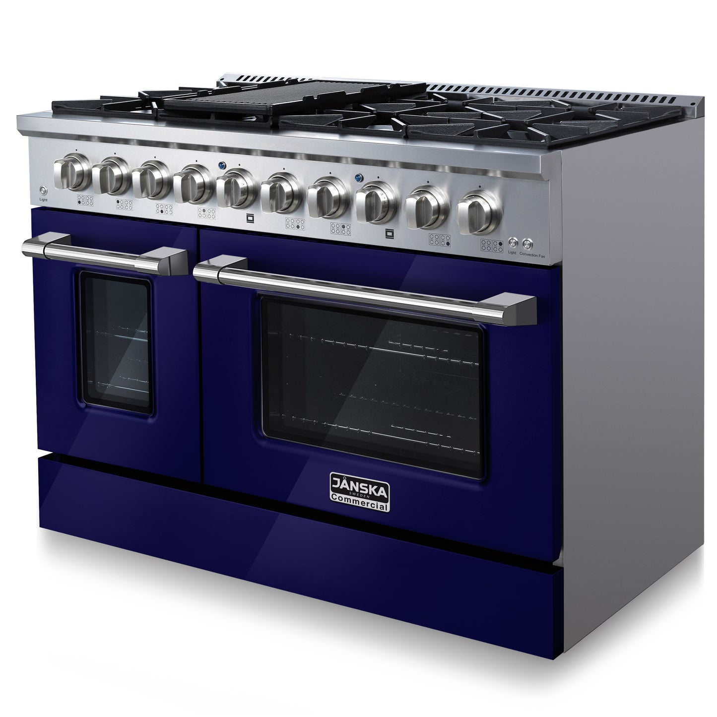 JANSKA 48 Inch Professional 8-Burner Gas Range