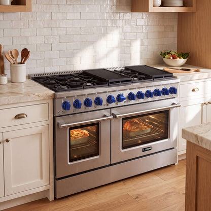 JANSKA 60 Inch Professional 10-Burner Gas Range
