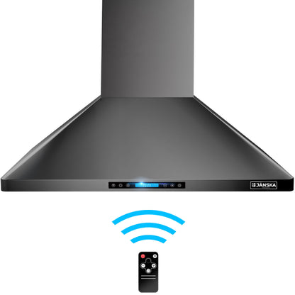 JANSKA 48 Inch Wall Mount Range Hood 1300 CFM