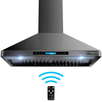JANSKA 36 Inch Wall Mount Range Hood 870 CFM