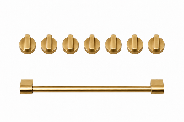 Gas Range Knobs & Handles Set