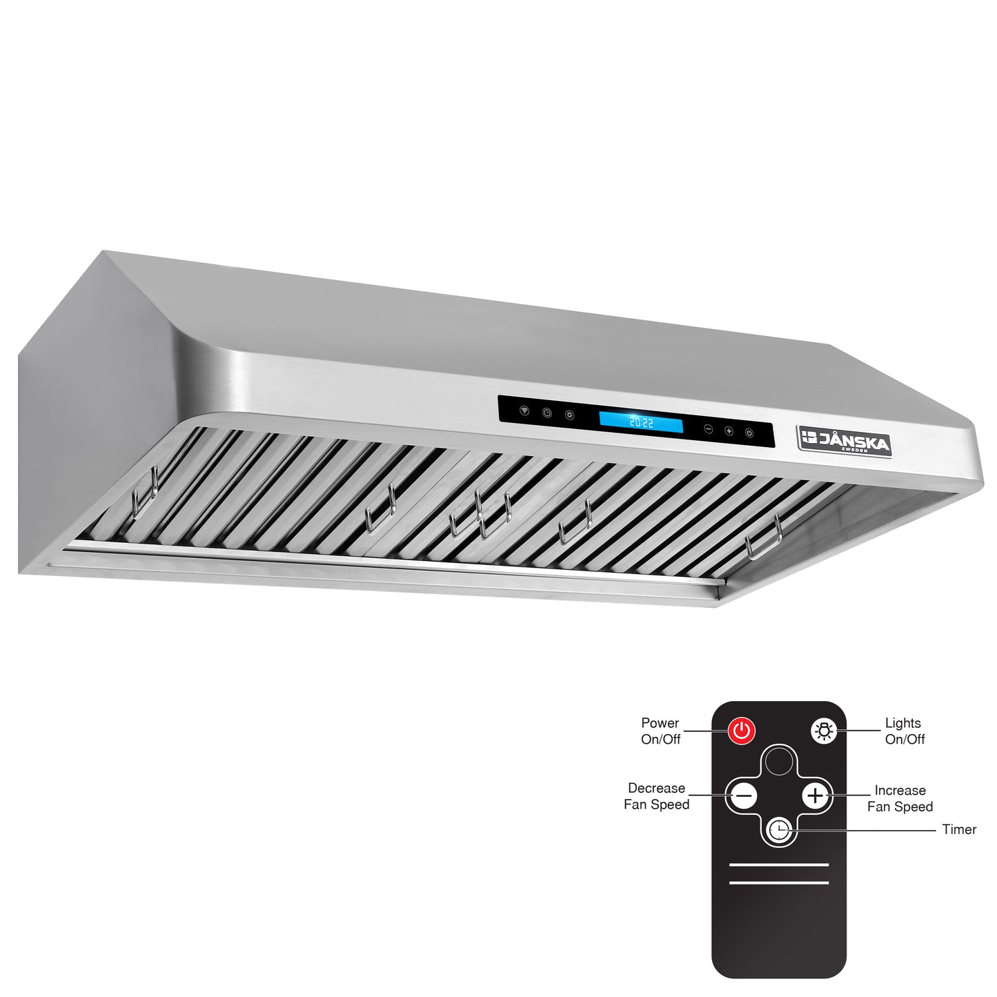 JANSKA 36 Inch Under-Cabinet Range Hood 900 CFM