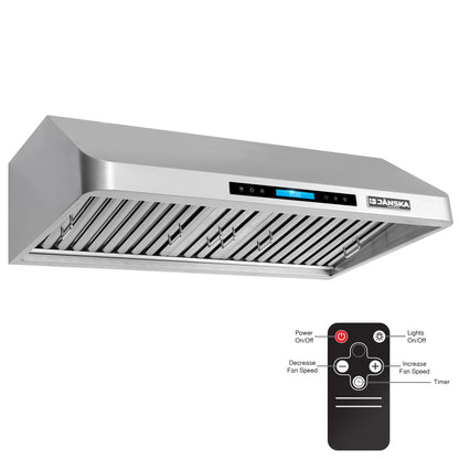JANSKA 36 Inch Under-Cabinet Range Hood 900 CFM