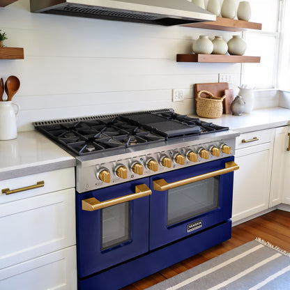 JANSKA 48 Inch Professional 8-Burner Gas Range