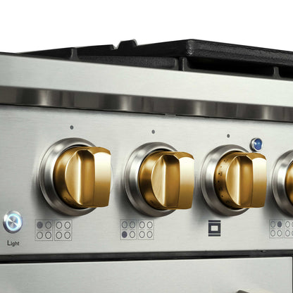 JANSKA 48 Inch Professional 8-Burner Gas Range