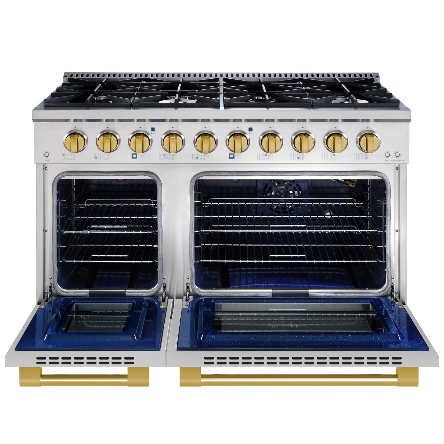 JANSKA 48 Inch Professional 8-Burner Gas Range