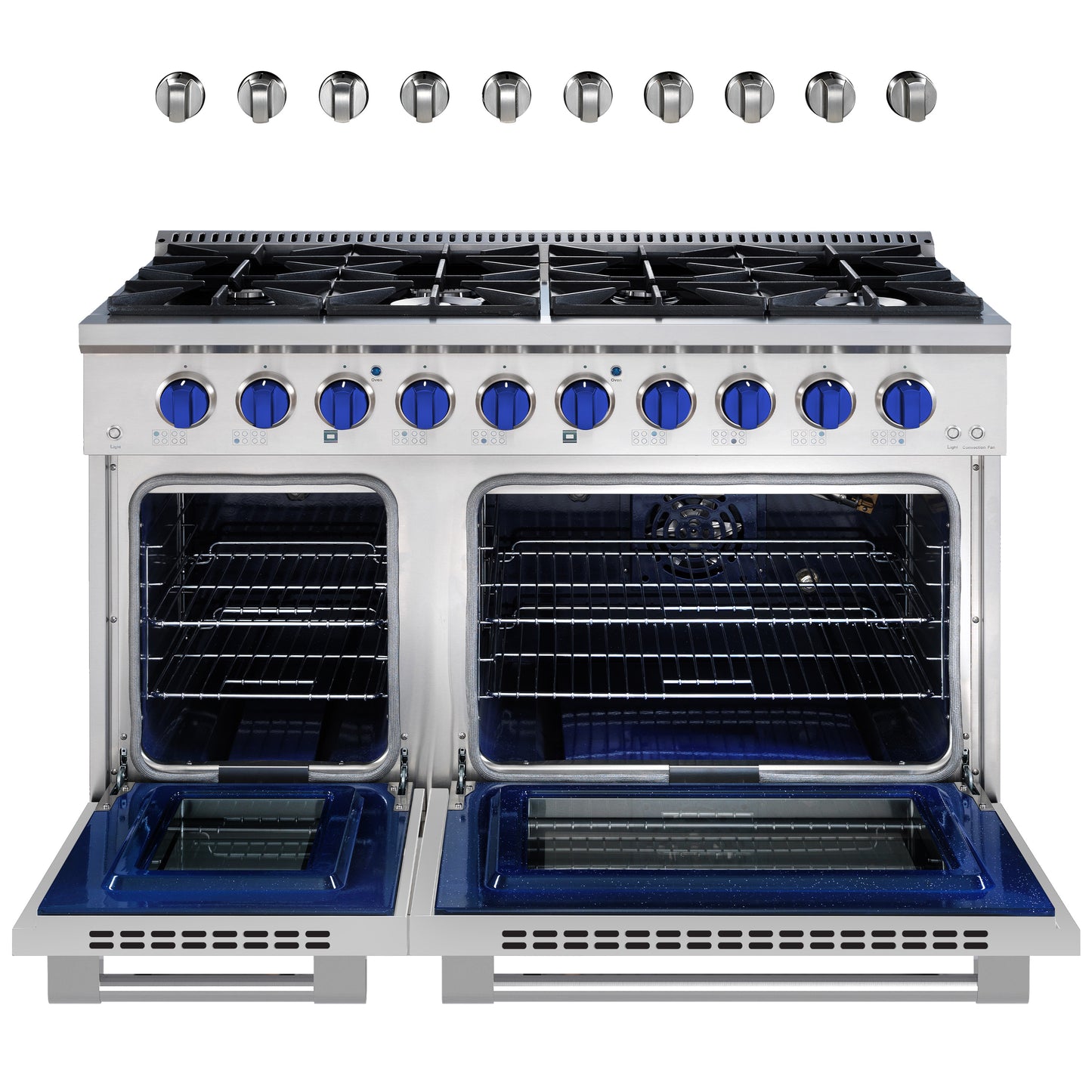 JANSKA 48 Inch Professional 8-Burner Gas Range