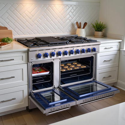 JANSKA 48 Inch Professional 8-Burner Gas Range