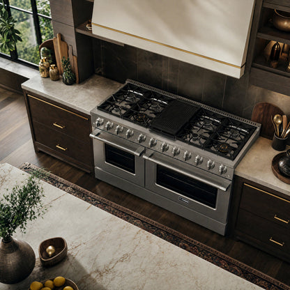 JANSKA 60 Inch Professional 10-Burner Gas Range
