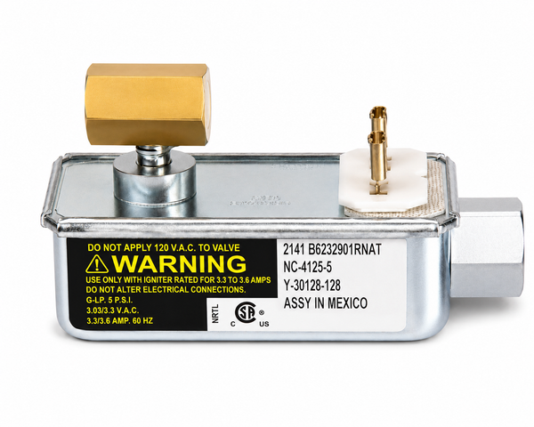 Gas Range Oven Safety Valve