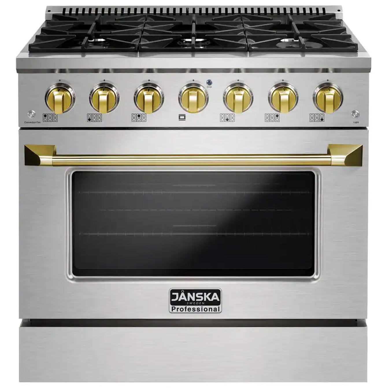 JANSKA 36 Inch Professional 6-Burner Gas Range – Janska